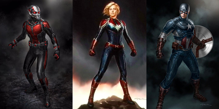 Captain Marvel kostuum