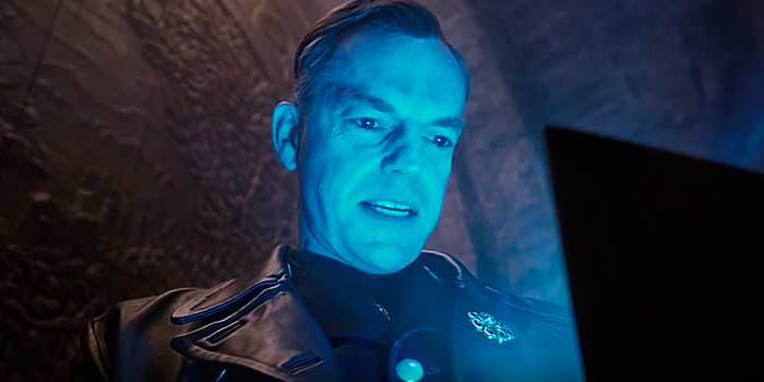 Johann Schmidt a.k.a Red Skull met de Tesseract