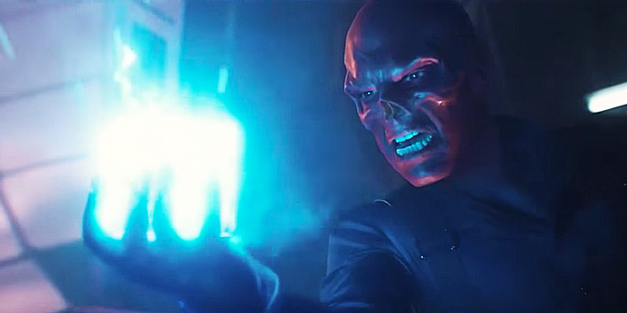 Red Skull met de Tesseract