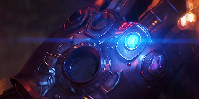 De Space Stone in de Infinity Gauntlet