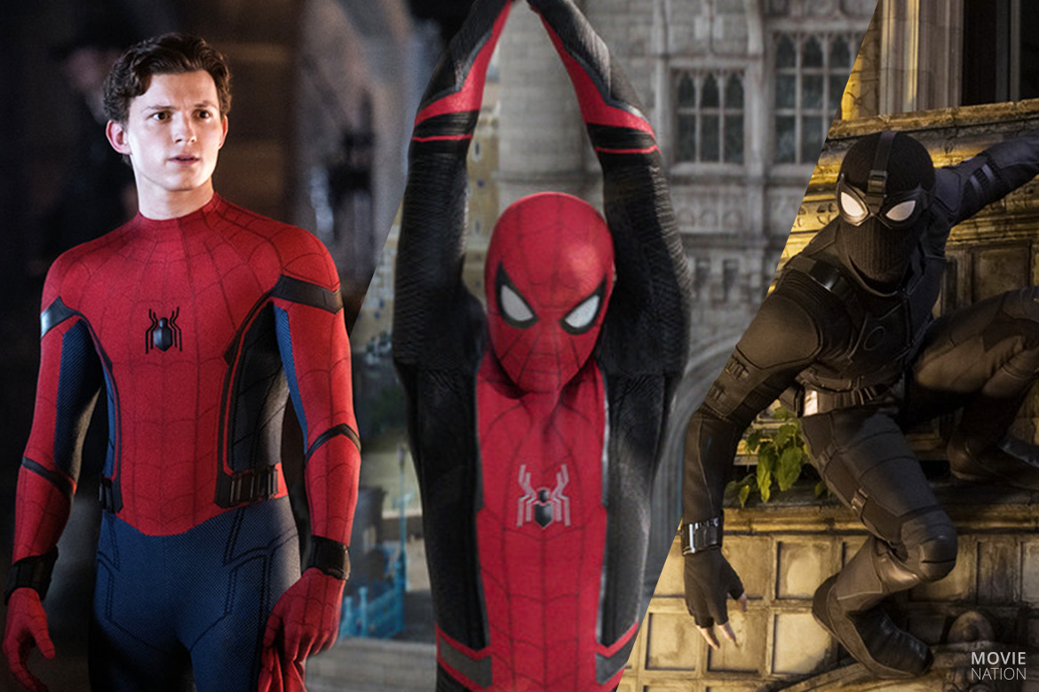 Graf investering jas Dit zijn de pakken van Spider-Man in 'Far From Home'