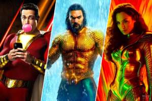 Shazam, Aquaman en Wonder Woman