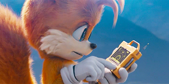 Tails op zoek naar Sonic