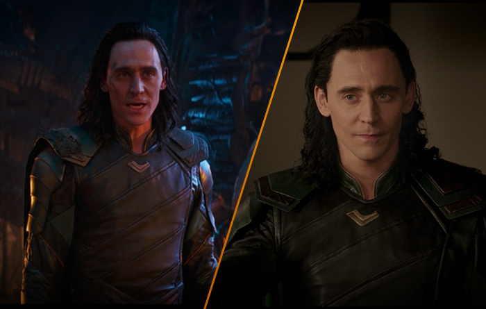 Loki in Infinity War en Ragnarok