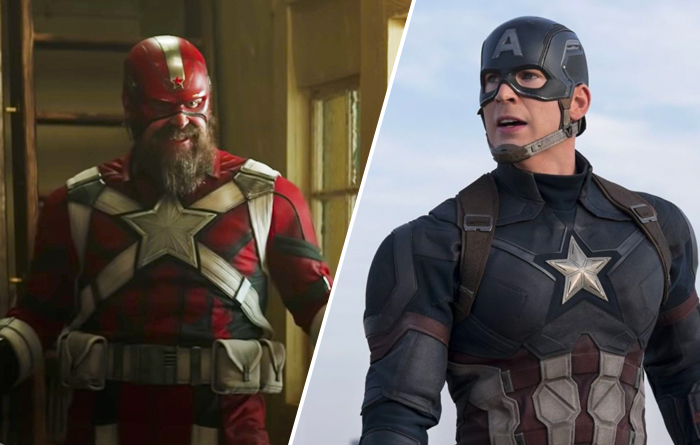 Red Guardian vs Captain America
