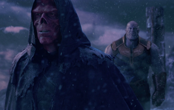 Red Skull en Thanos op Vormir