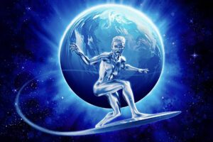 Silver Surfer in First Steps