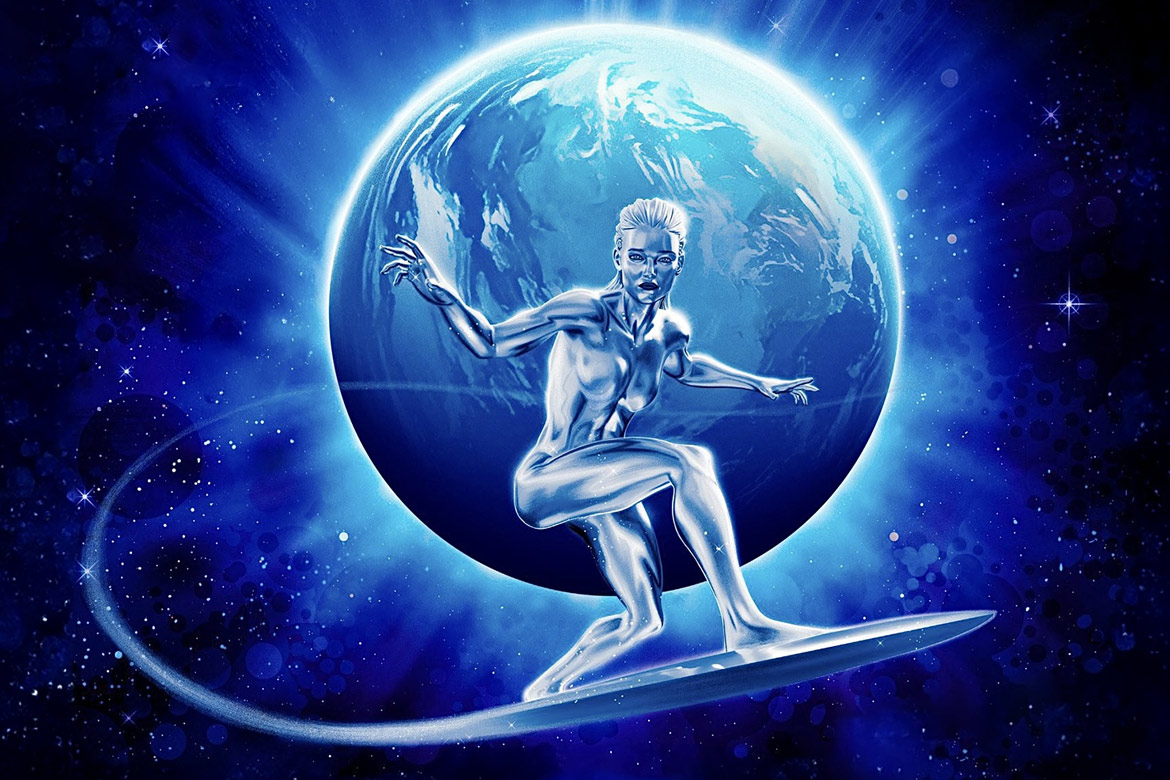 Silver Surfer in First Steps